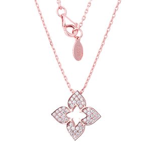 Rose plated Necklace