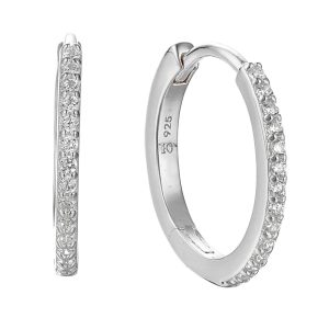 Silver Hoops