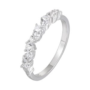 Silver CZ Ring