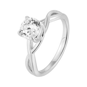 Silver CZ Ring