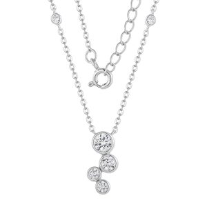 Bubble CZ Necklace