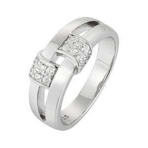 Silver CZ Ring