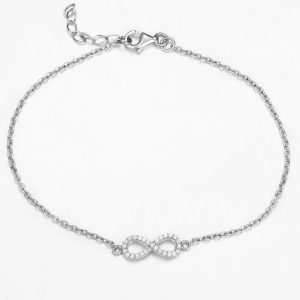 Silver Infinity Bracelet